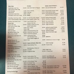 The Crab Shak - Full menu