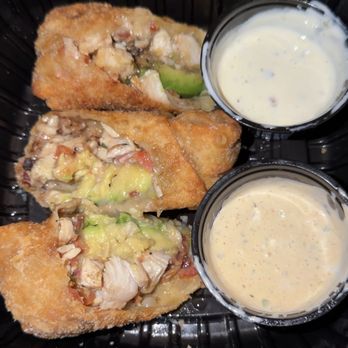 California Pizza Kitchen - AVOCADO CLUB EGG ROLLS - Pizza Near Me - Anaheim, California