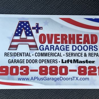 A Plus Overhead Garage Doors - Garage Door Services Near Me - Eustace, Texas A Plus Overhead Garage Doors - Garage Door Services Near Me - Eustace, Texas