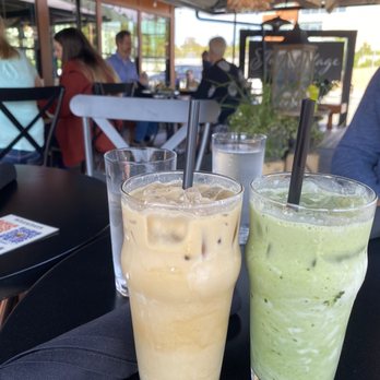 The Cottage - Iced white mocha, iced matcha latte with oatmilk - Cocktail Bars Near Me - Bothell, Washington The Cottage - Iced white mocha, iced matcha latte with oatmilk - Cocktail Bars Near Me - Bothell, Washington
