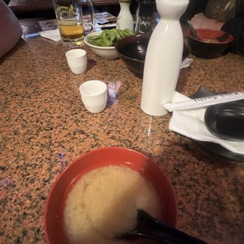 Kibo Sushi - Miso Soup, Hot Sake,  Soy Beans (Edamame) - Japanese Near Me - Ventura, California