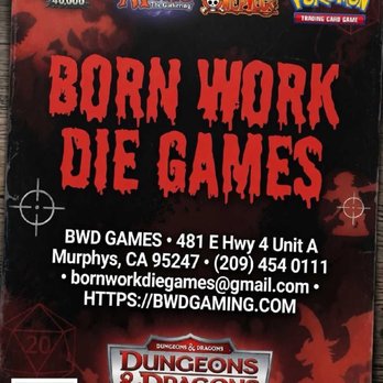 BWD Games - Toy Stores Near Me - Murphys, California BWD Games - Toy Stores Near Me - Murphys, California