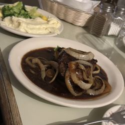 Maurice Restaurant - Bourbon Glaze Steak