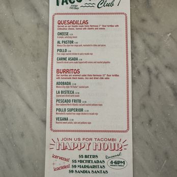 Tacombi - Taco Tuesdays in-dining only - Mexican Near Me - New York, New York Tacombi - Taco Tuesdays in-dining only - Mexican Near Me - New York, New York