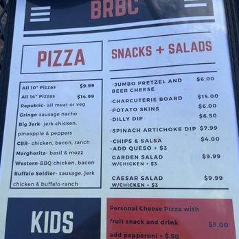 Bold Republic Brewing Company - Menu - Breweries Near Me - Temple, Texas