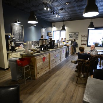 Mile 42 Coffee - The main barista area with seating shown - Coffee & Tea Near Me - Loveland, Ohio Mile 42 Coffee - The main barista area with seating shown - Coffee & Tea Near Me - Loveland, Ohio
