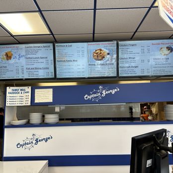 Captain Georges Fish and Chips - Menu - Fish & Chips Near Me - Brighton, Ontario