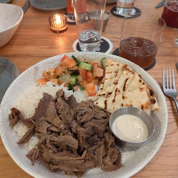 Boatman Spirits - Shawarma platter - Mediterranean Near Me - Raleigh, North Carolina Boatman Spirits - Shawarma platter - Mediterranean Near Me - Raleigh, North Carolina