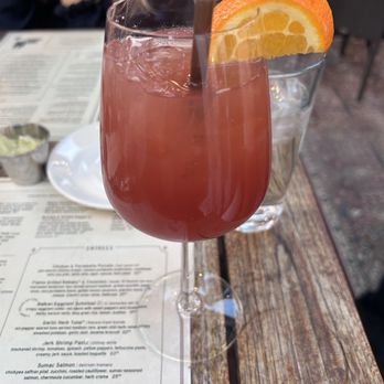 Café Benelux - holiday sangria - Belgian Near Me - Milwaukee, Wisconsin