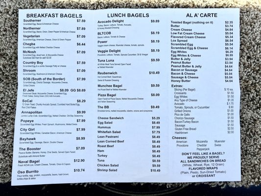 Menu photo 2 Naval Bagels Annapolis, MD Menu photo 2 Naval Bagels Annapolis, MD