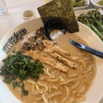 Silverlake Ramen - Garlic Truffle Ramen with Chicken Breast - Ramen Near Me - Irvine, California