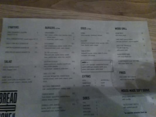 Menu photo 2 Bread & Bone Wood Grill Adelaide, SA