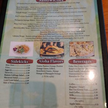 Back Home In Lahaina - Sandwiches and more! - Hawaiian Near Me - Carson, California Back Home In Lahaina - Sandwiches and more! - Hawaiian Near Me - Carson, California