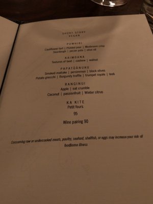 Menu photo 6 The Musket Room New York, NY Menu photo 6 The Musket Room New York, NY