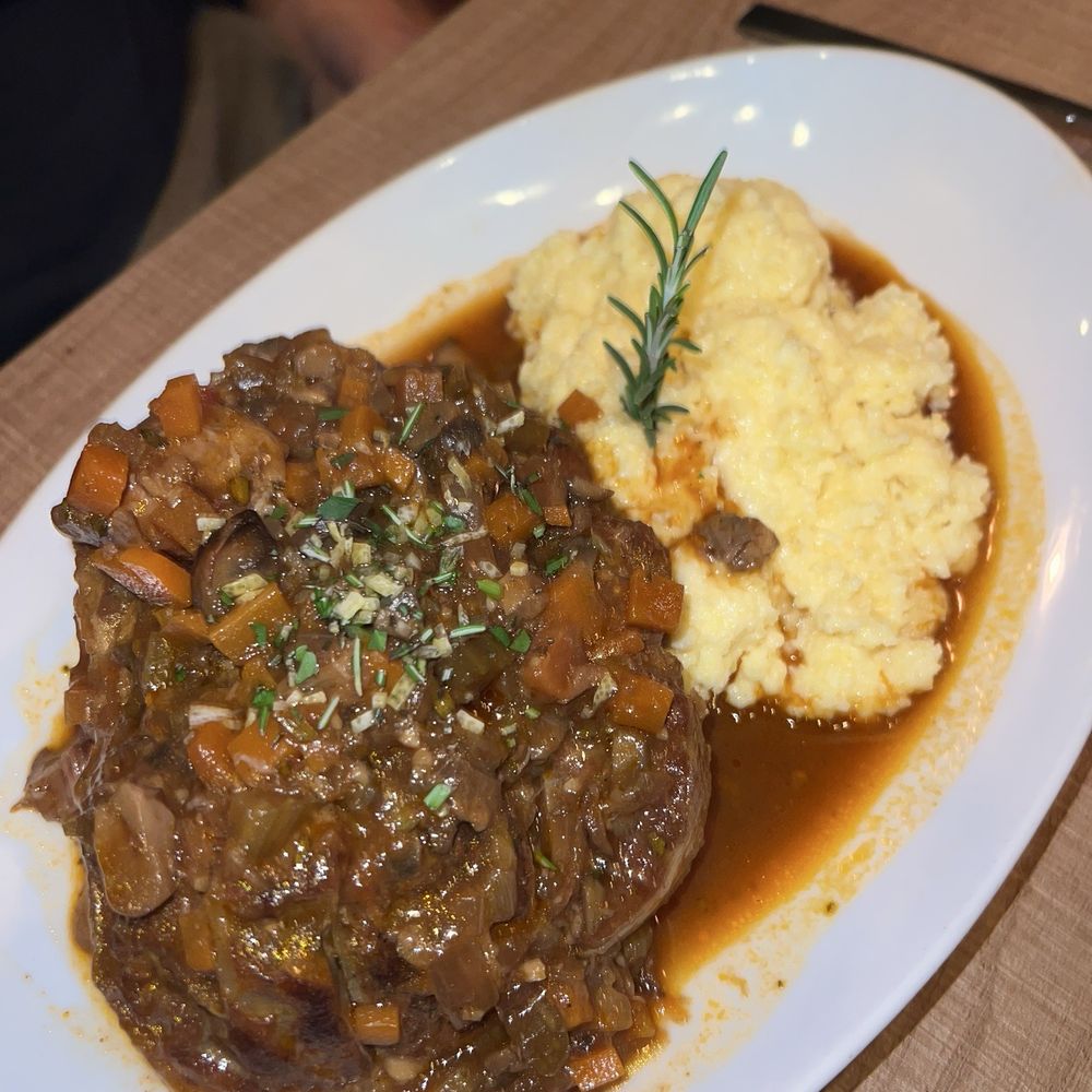 Stella - Osso Buco di Vitello(GF) - Italian Near Me - Burlingame, California Stella - Osso Buco di Vitello(GF) - Italian Near Me - Burlingame, California