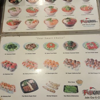 Fuji Grill - Menu - Japanese Near Me - Lakewood, California Fuji Grill - Menu - Japanese Near Me - Lakewood, California