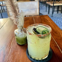 Cucumber margarita! Cucumber margarita!