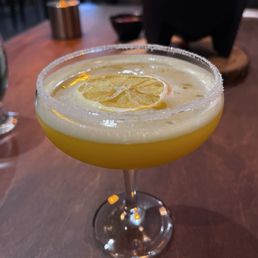 Mango Margherita mocktail