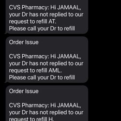 Metro Health DC - This happens all the time. CVS calls these people but they never respond.