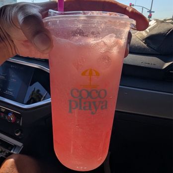 CoCo Playa - Peachy Keen w/ fizzy water - Coffee & Tea Near Me - San Diego, California CoCo Playa - Peachy Keen w/ fizzy water - Coffee & Tea Near Me - San Diego, California