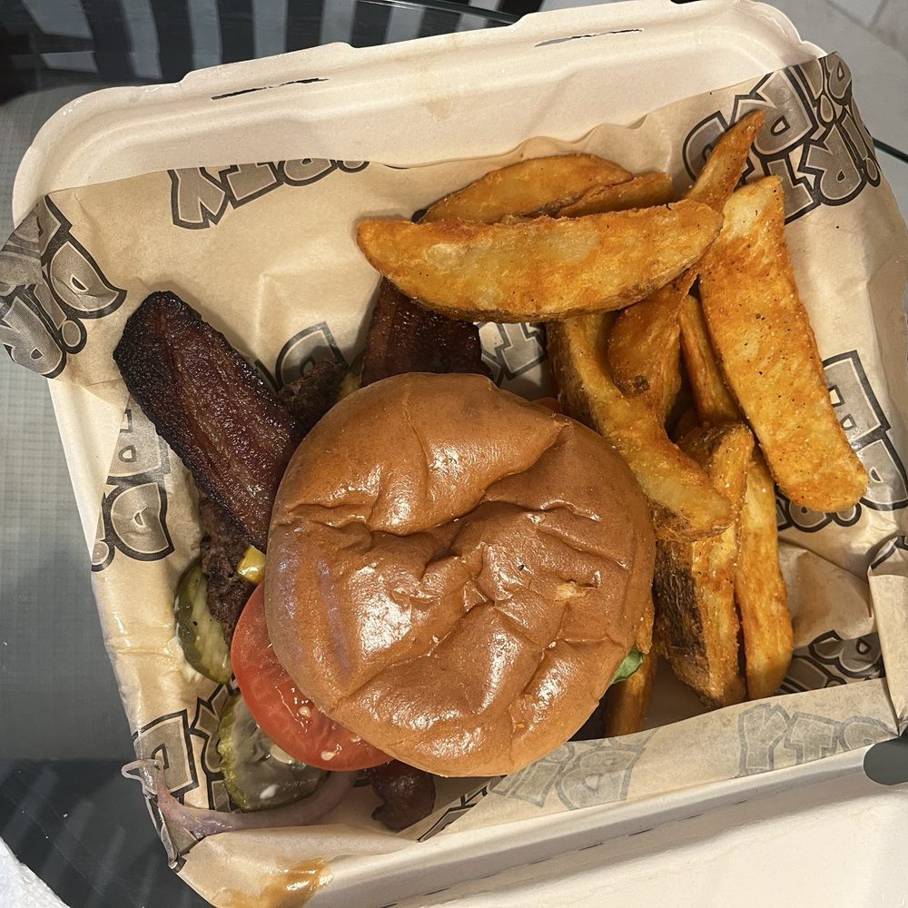 Dirty Bird - Bacon Burger - Comfort Food Near Me - Louisville, Kentucky Dirty Bird - Bacon Burger - Comfort Food Near Me - Louisville, Kentucky