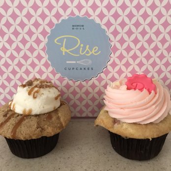 Rise Cupcakes - Apple Pie a la mode and Strawberry cupcakes - Bakeries Near Me - Friendswood, Texas Rise Cupcakes - Apple Pie a la mode and Strawberry cupcakes - Bakeries Near Me - Friendswood, Texas