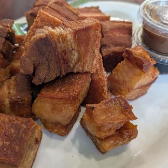 Toppings Too Restaurant - Lechon Kawali - Filipino Near Me - Union City, California Toppings Too Restaurant - Lechon Kawali - Filipino Near Me - Union City, California