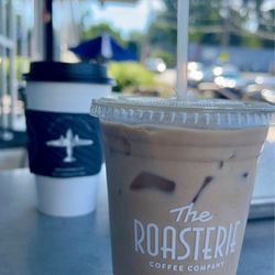 The Roasterie Café - Highly recommend the seasonal blueberry latte.