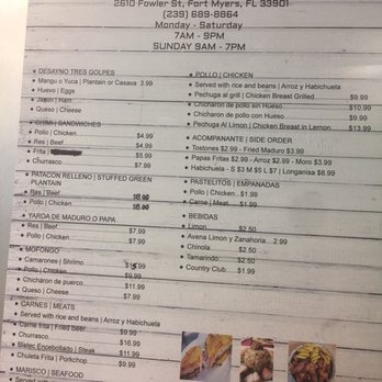 La Kasita - Menu - Dominican Near Me - Fort Myers, Florida La Kasita - Menu - Dominican Near Me - Fort Myers, Florida