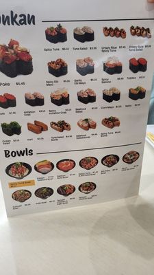 Menu photo 1 Genki Sushi Honolulu, HI