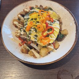 Chimichurri Steak & Eggs Hash