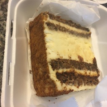 The Hot Tomato - Carrot cake cheesecake... unfortunately not impressed. Hot Tomato has so many delicious pastries though! Can't wait to try other things. - Bakeries Near Me - Ruskin, Florida