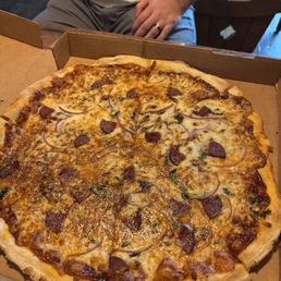 Fralos BBQ pizza