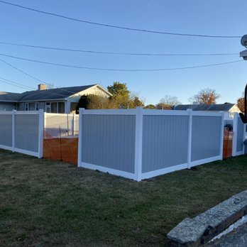 Pride Fence - Two Tone Oklahoma Gray and White - Snow Removal Near Me - Peabody, Massachusetts Pride Fence - Two Tone Oklahoma Gray and White - Snow Removal Near Me - Peabody, Massachusetts
