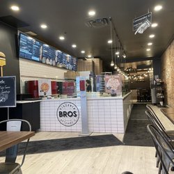 Pizzeria Bros - Inside looking towards the back of the restaurant.