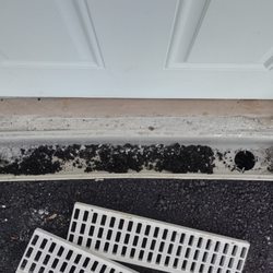 RJO construction - Drain was never cleaned out full of debris