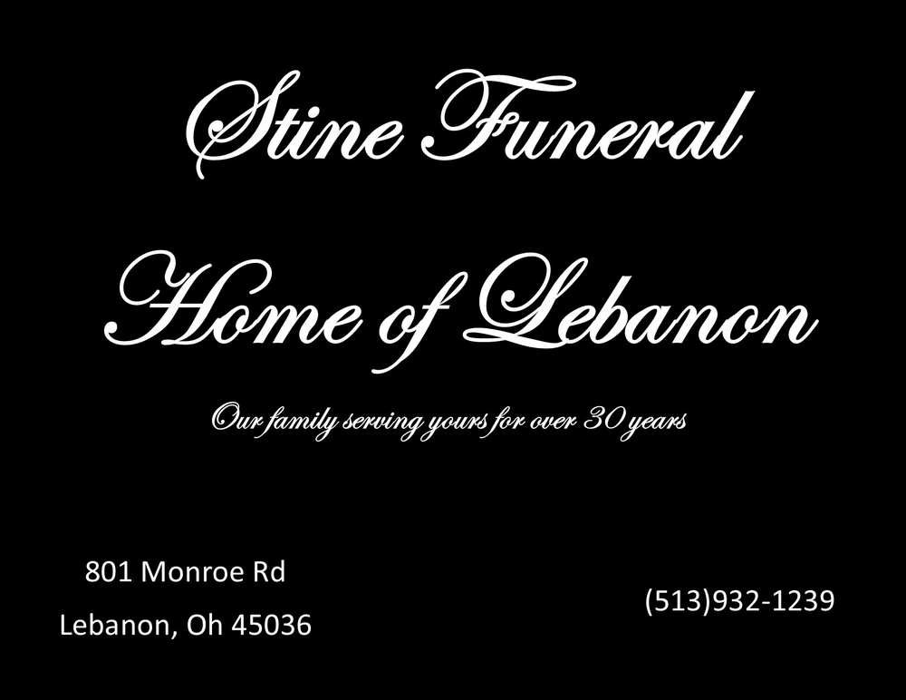 STINE FUNERAL HOME OF LEBANON Updated September 2024 Request Information 801 Monroe Rd
