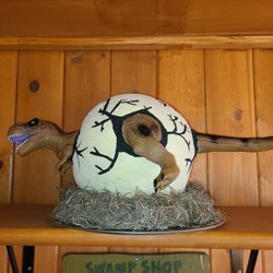Huckleberry's Breakfast & Lunch - It's the annial Hallowwen Pumpkin Contest for the employees.