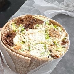 Caesar Salad w/ Chicken Wrap