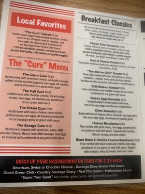 Menu photo 8 Durango Diner Durango, CO