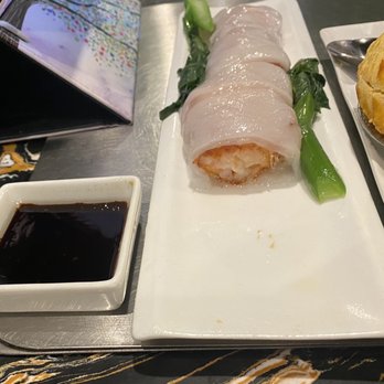 Triumph Valley - Noodle wrapped fried shrimp with sauce (eat in house only, not available for take out) - Dim Sum Near Me - Renton, Washington