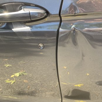Grand Auto Collision - Rear passenger door damage - Body Shops Near Me - Queens, New York