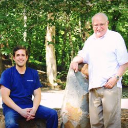 Mahan Creek Dental - Dr. Derrick Mendez (left) and former owner Dr. Mike Mahan (right)