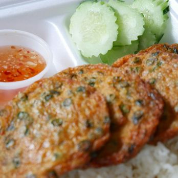 Bangkok Chef - Fish patties with sticky rice - Thai Near Me - Honolulu, Hawaii Bangkok Chef - Fish patties with sticky rice - Thai Near Me - Honolulu, Hawaii