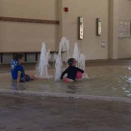 Indoor splash area Indoor splash area