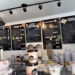 Frutas 100% Natural - Menu