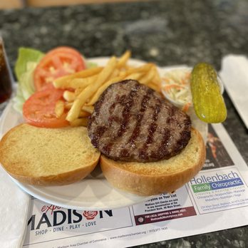 Nautilus Diner - Their burger deluxe - served up fast at the bar counter today! - Sandwiches Near Me - Madison, New Jersey Nautilus Diner - Their burger deluxe - served up fast at the bar counter today! - Sandwiches Near Me - Madison, New Jersey