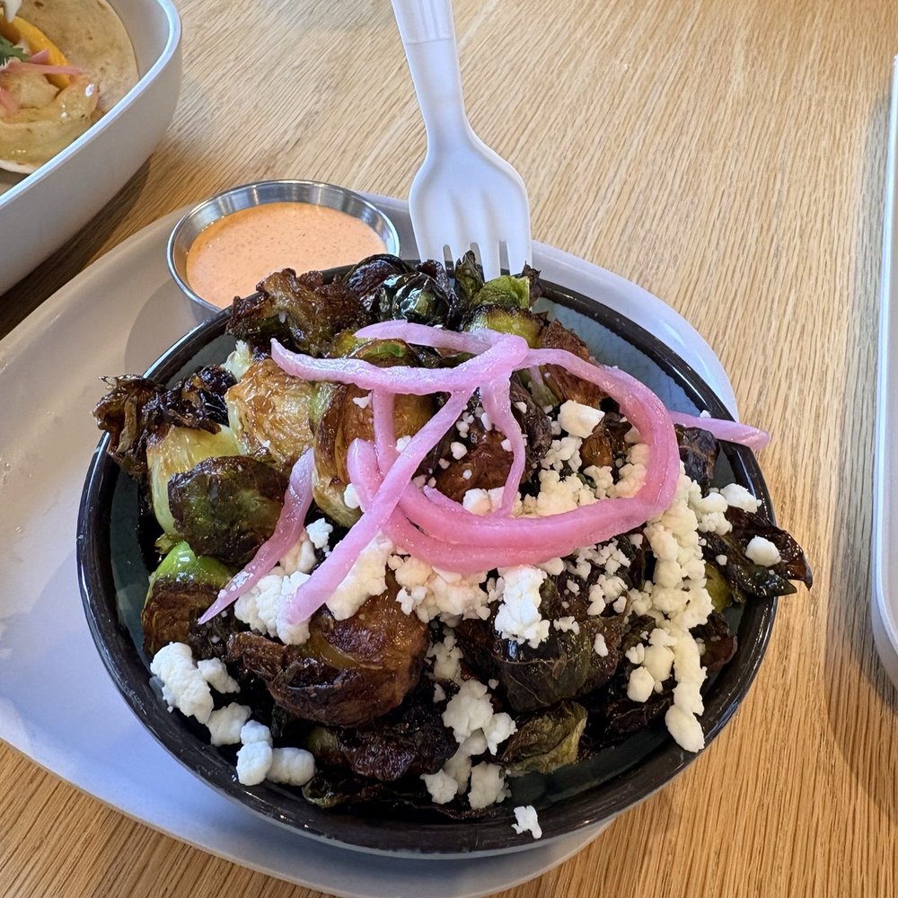 Automatic Taco and Tequila Bar - Brussel sprouts - Mexican Near Me - Greenville, South Carolina Automatic Taco and Tequila Bar - Brussel sprouts - Mexican Near Me - Greenville, South Carolina