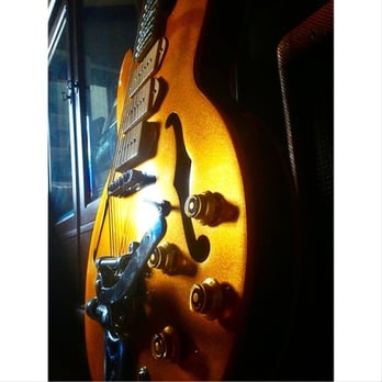 13th Street Guitars - Another angle on the custom 3pc p90 set from Lollar installed and re-wired; check out those p/u heights! - Musical Instrument Services Near Me - Huntington Beach, California