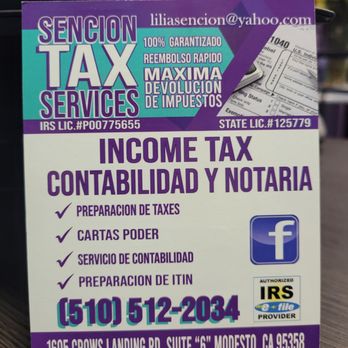Lilia Sencion Tax Services - Tax Services Near Me - Modesto, California Lilia Sencion Tax Services - Tax Services Near Me - Modesto, California